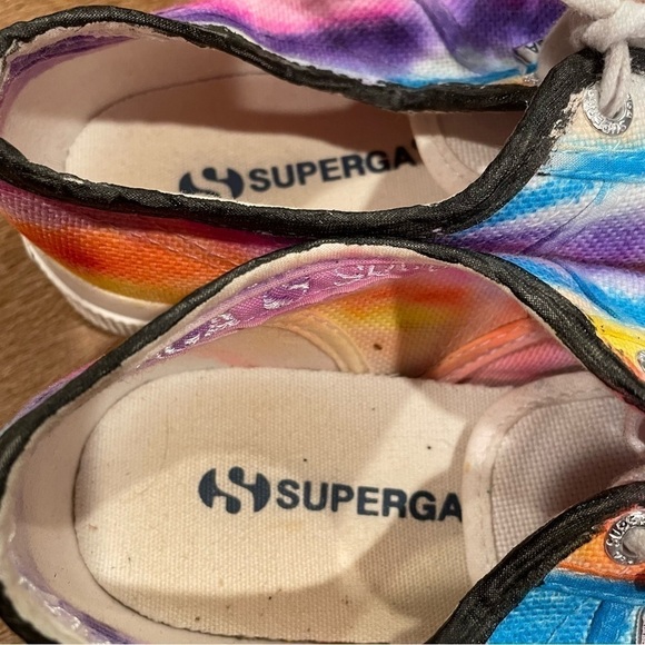 Superga Sneakers Hand Painted Rainbow 6 - Picture 9 of 9